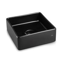 Cuba de Apoio Quadrada 30cm ICA1712+ Válvula Click Preta