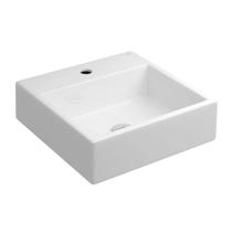 Cuba de Apoio Quadrada Com Mesa 410mm Branco Deca