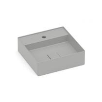 Cuba de Apoio Quadrada Com Mesa Terra T9 Stone Roca 40x40cm
