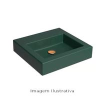 Cuba de Apoio Quadrada L.737.42 Kale Green Deca Cuba de Apoio Quadrada L.737.42 Kale Green Deca
