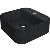 Cuba De Apoio Quadrada Lavabo C01 Qa31w Preto Granit - Lyam Cuba De Apoio Quadrada Lavabo C01 Qa31w Preto Granit - Lyam
