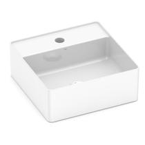 Cuba De Apoio Quadrada Platinum P4 35x35cm Com Mesa Branco Incepa Cuba De Apoio Quadrada Platinum P4 35x35cm Com Mesa Branco Incepa