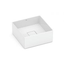 Cuba de Apoio Quadrada Sem Mesa Terra T3 Branco Roca 30x30cm Cuba de Apoio Quadrada Sem Mesa Terra T3 Branco Roca 30x30cm