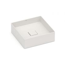 Cuba de Apoio Quadrada Sem Mesa Terra T4 Beige Roca 35x35cm