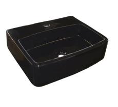 Cuba de Apoio R. c/ Mesa 50x41 ICA13-12 + Válvula Click Preta + Sifão