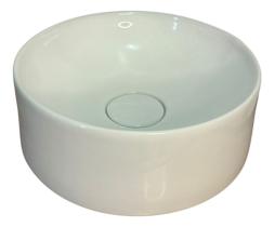 Cuba De Apoio Redonda 35x35 Cm King Slim Agnes.t novo LOUÇA SOBREPOR APOIO