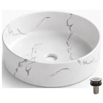 Cuba de Apoio Redonda 40x40 Versa Com Válvula Lavatório Inox Cuba de Apoio Redonda 40x40 Versa Com Válvula Lavatório Inox