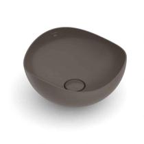 Cuba De Apoio Redonda Ruy Ohtake 37,5cm Café Roca Cuba De Apoio Redonda Ruy Ohtake 37,5cm Café Roca