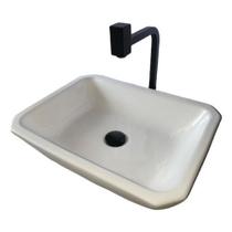 Cuba De Apoio Retangular 47 X 35Cm De Louça Veneza Cuba De Apoio Retangular 47 X 35Cm De Louça Veneza