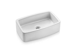 Cuba de Apoio Retangular 50x31cm ICA14 Icasa + Válvula Click