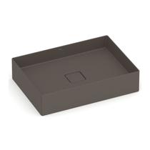 Cuba de Apoio Retangular 51cm X 36cm sem Mesa T6 Terra Roca