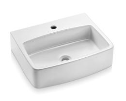 Cuba De Apoio Retangular c/ Mesa 50x41cm ICA13 + Válvula Click