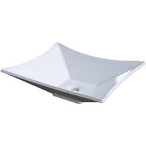 Cuba De Apoio Retangular C01 Para Banheiro Lux L38 Branco Cuba De Apoio Retangular C01 Para Banheiro Lux L38 Branco