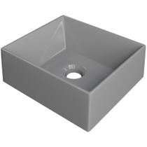 Cuba De Apoio Retangular Lavabo C01 Rt30w Cinza - Lyam Cuba De Apoio Retangular Lavabo C01 Rt30w Cinza - Lyam