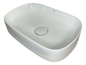 Cuba de Apoio Retangular Livorno cuba de apoio cuba grande cuba de sobrepor COM TAMPA DE VALVULA