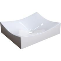 Cuba De Apoio Retangular Para Banheiro Lavabo C01 Ml44W Bege