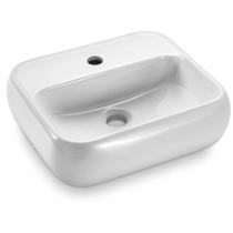 Cuba de Apoio Retangular para Mesa 43x38cm Branca - ICA1000 - ICASA Cuba de Apoio Retangular para Mesa 43x38cm Branca - ICA1000 - ICASA