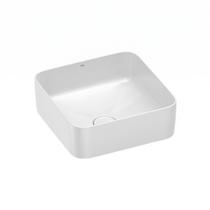 Cuba de Apoio Roca Inspira Square 37x37 A32753200B Quadrada Branca