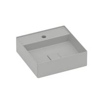 Cuba de Apoio Roca Terra T9 40x40 A32787T070 Quadrada com Mesa Stone