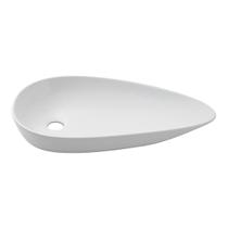 Cuba De Apoio Sem Válvula Para Banheiro Gota Slim Cerâmica Pingoo.Casa - Branco Cuba De Apoio Sem Válvula Para Banheiro Gota Slim Cerâmica Pingoo.Casa - Branco