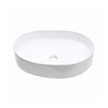 Cuba de Apoio Sem Válvula para Banheiro Oval Louça Cerâmica Neptunita Pingoo.casa - Branco Cuba de Apoio Sem Válvula para Banheiro Oval Louça Cerâmica Neptunita Pingoo.casa - Branco