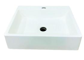 Cuba de Apoio Sobrepor Retangular para Banheiro - Vita