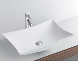 Cuba de Banheiro Louça Apoio Jade Branco PEX