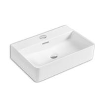 Cuba De Cerâmica Sobrepor Retangular Everfort Louça Luxo