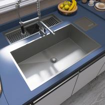 Cuba de Cozinha 70x40 Inox Escovado Espaço e Sofisticação na Bancada