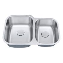 Cuba de Cozinha Aço Inox 1mm Escovado C201 81,3x52,7x22,8 Cm Cuba de Cozinha Aço Inox 1mm Escovado C201 81,3x52,7x22,8 Cm