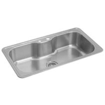 Cuba de Cozinha Deca Retangular c/ Deck 80x40cm Facile Inox CC.661.80.DK.INX