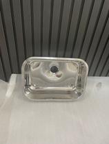cuba de cozinha em inox para embutir 49x34x17 pia inox