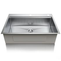 Cuba de cozinha Gracava 84x56 cm em aço inoxidável com estação de trabalho Cuba de cozinha Gracava 84x56 cm em aço inoxidável com estação de trabalho