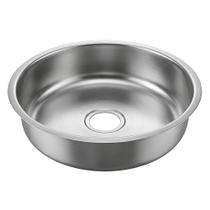 Cuba de Cozinha Inox GhelPlus Redonda 370 x 370 x 100 Brilho Ideal Cuba de Cozinha Inox GhelPlus Redonda 370 x 370 x 100 Brilho Ideal