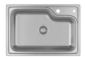 Cuba De Cozinha Retangular 60x40x12cm Facile Inox Deck Cc.660.60.dk.inx - Deca