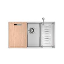 Cuba De Cozinha Retangular Com Acessorios 75x40x20cm Suprema Inox (cc.670.75.ac.inx) - Deca Cuba De Cozinha Retangular Com Acessorios 75x40x20cm Suprema Inox (cc.670.75.ac.inx) - Deca