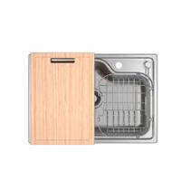 Cuba De Cozinha Retangular E Acessorios 68x47x21cm Facile Inox Com Deck (cc.660.60.dkac.inx) - Deca Cuba De Cozinha Retangular E Acessorios 68x47x21cm Facile Inox Com Deck (cc.660.60.dkac.inx) - Deca