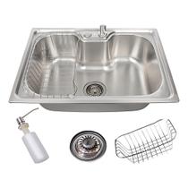 Cuba De Cozinha Stillus Home 60x42cm Aço Inox Acetinado Cuba De Cozinha Stillus Home 60x42cm Aço Inox Acetinado