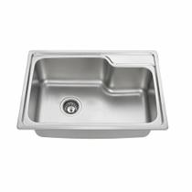 Cuba de Cozinha Super Emb Inox Acet Ret 55x42x20cm GhelPlus