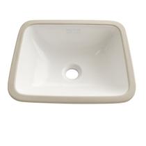 Cuba de embutir banheiro retangular branca 30x42x12cm dotec Cuba de embutir banheiro retangular branca 30x42x12cm dotec