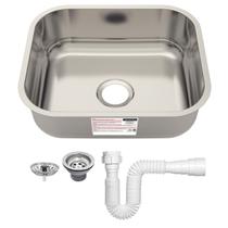 Cuba de Embutir Basic Aço Inox com Válvula e Sifão 40BL - Tramontina 94081/556