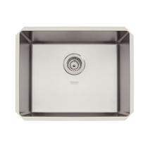 Cuba de embutir Design Collection Quadrum Undermount em Aço Inox com Acabamento Scotch Brite 50 U 50X40 cm - 94007/112 - Tramontina