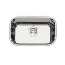 Cuba de Embutir em Aço Inox Alto Brilho Lavínia Retangular 47x30 c/ Válvula 4,5 Tramontina