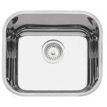 Cuba de Embutir Lavínia 40 bl em Aço Inox com 40x34cm Polido - 94050407 - TRAMONTINA Cuba de Embutir Lavínia 40 bl em Aço Inox com 40x34cm Polido - 94050407 - TRAMONTINA