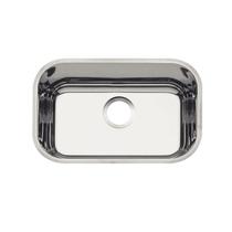 Cuba de Embutir Lavínia 47 BL em Aço inox Alto Brilho 47x30 cm Válvula de 3 1/2 Tramontina