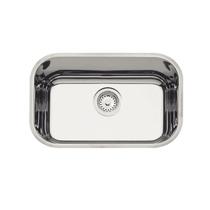 Cuba de Embutir Lavínia 47 BL em Aço Inox Polido 47x30 cm c/ Válvula de 3 1/2 Tramontina