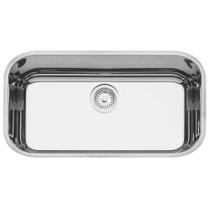 Cuba de Embutir Lavínia 56 BL em Aço Inox com 56x34cm - 94054407 - TRAMONTINA Cuba de Embutir Lavínia 56 BL em Aço Inox com 56x34cm - 94054407 - TRAMONTINA