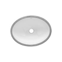 Cuba de Embutir Oval 40x30cm Branca - Icasa