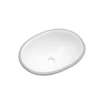 Cuba de Embutir Oval 49x36cm Branca - Icasa