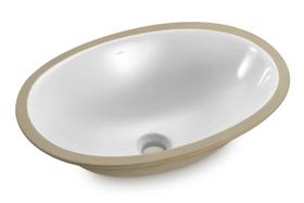 Cuba de Embutir Oval 49x36cm IL6 + Válvula s/ Ladrão + Sifão Cuba de Embutir Oval 49x36cm IL6 + Válvula s/ Ladrão + Sifão